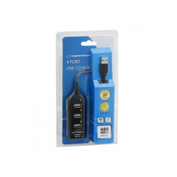HUB USB Esperanza CLASIC 4 PORTURI USB 2.0