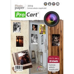Canvas adeziv reaplicabil pe orice suprafata, 10x15 255 g