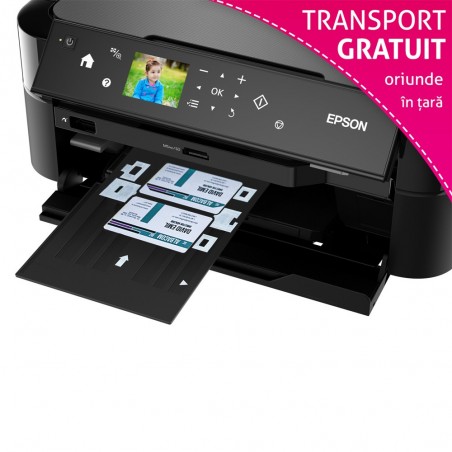 Imprimanta Epson L810 cu accesorii printare card PVC