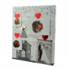 Clipboard foto personalizabil Love Story, 30x36 cm