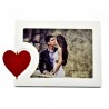 Rama foto Big Heart din lemn, 13x18
