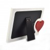 Rama foto Big Heart din lemn, 13x18