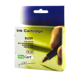 Cartus compatibil LC123Y Yellow compatibil Brother