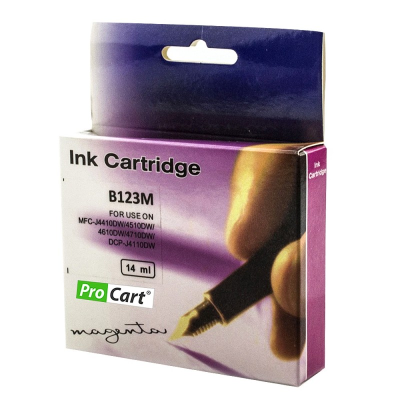 Cartus compatibil LC123M Magenta compatibil Brother Cartus compatibil LC123M Magenta compatibil Brother