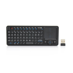 TELECOMANDA IR DOUA FETE SI MINI TASTATURA WIRELESS