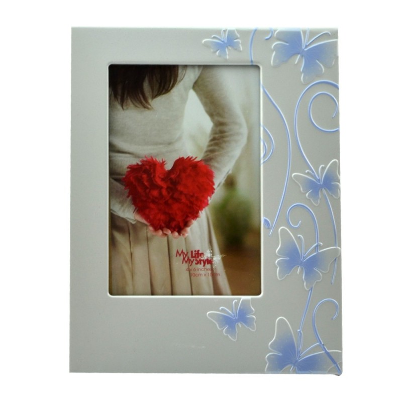 Rama decorativa Smart Butterfly din metal, Format 10x15 Rama decorativa Smart Butterfly din metal, Format 10x15