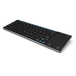 Tastatura Smart TV multimedia wireless cu touchpad 7 inch