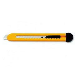 Cutter de plastic cu agatator pe buzunar 9mm