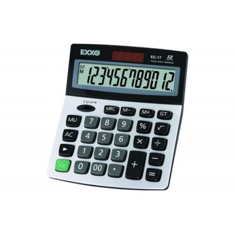 Calculator de birou Exxo cu 12 caractere