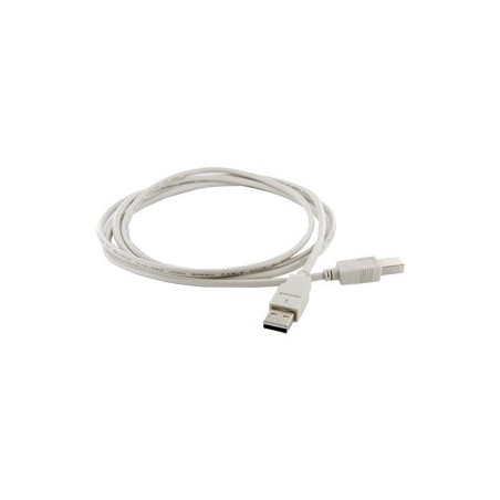 Cablu USB 2.0 pentru imprimanta, lungime 1.8 m, gri