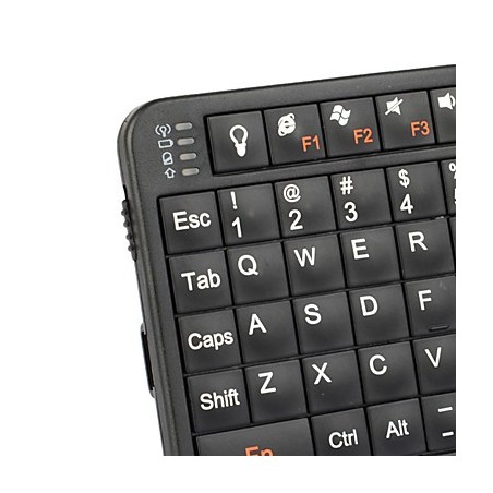 Mini tastatura Rii 518 iluminata, cu bluetooth, pentru smart TV, PC si dispozitive mobile