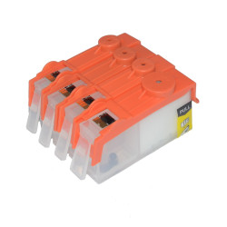 Cartuse reincarcabile pentru HP655 partea inferioara