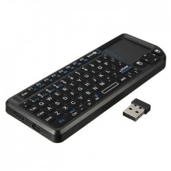Mini tastatura wireless Smart TV, PC, tableta, Xbox 360, PS3, cu touchpad Rii X1