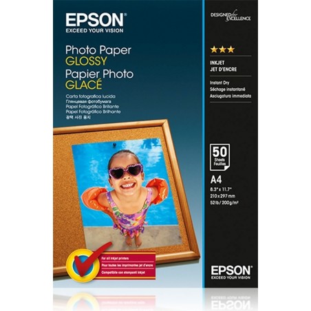 Hartie foto Epson Glossy A4 200g/mp