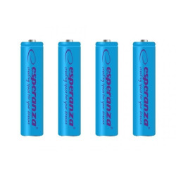 SET 4 ACUMULATORI REINCARCABILI ESPERANZA 1.2V AAA / HR3, 1000mAh