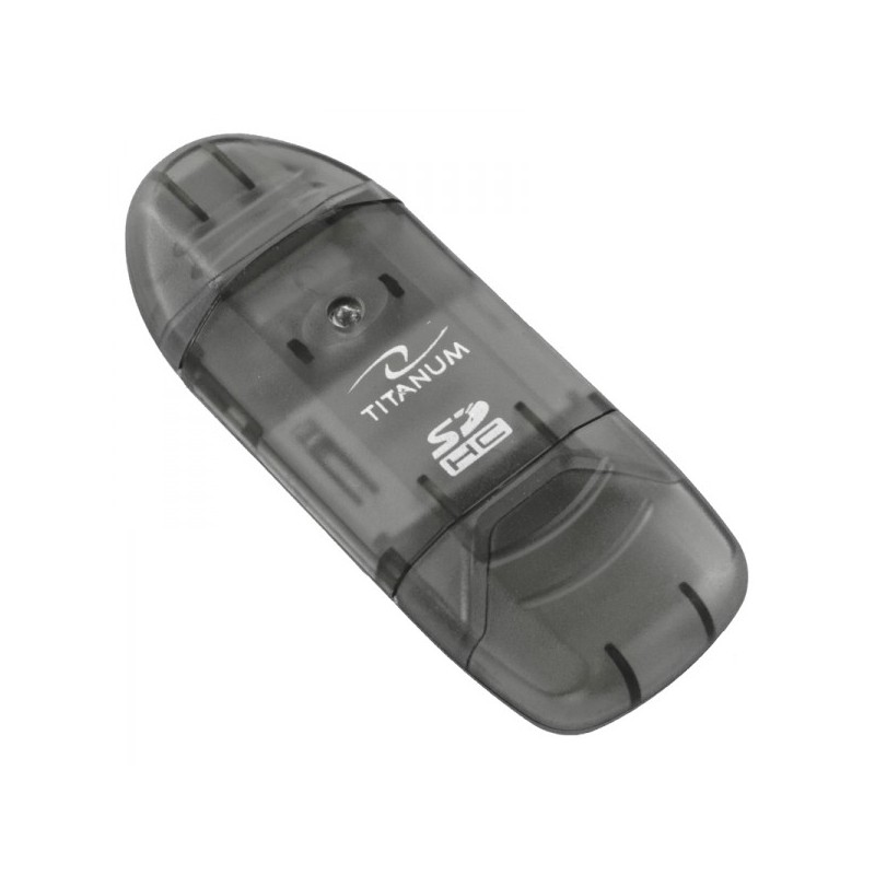 Cititor de carduri SDHC si MMC universal, slot USB, Titanum