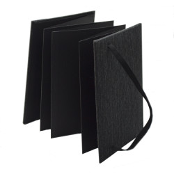 Album foto mini Leporello Canvas, 14 poze, 15x21