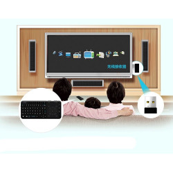 Mini tastatura wireless cu butoane multimedia, Rii i15