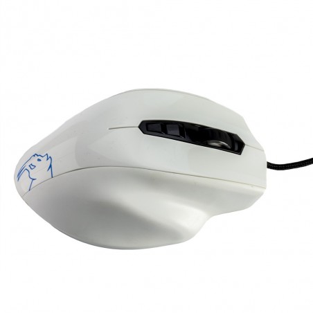 Mouse Gaming 4000 DPI reglabil, iluminat, USB cu fir, Ghost Leopard Motospeed