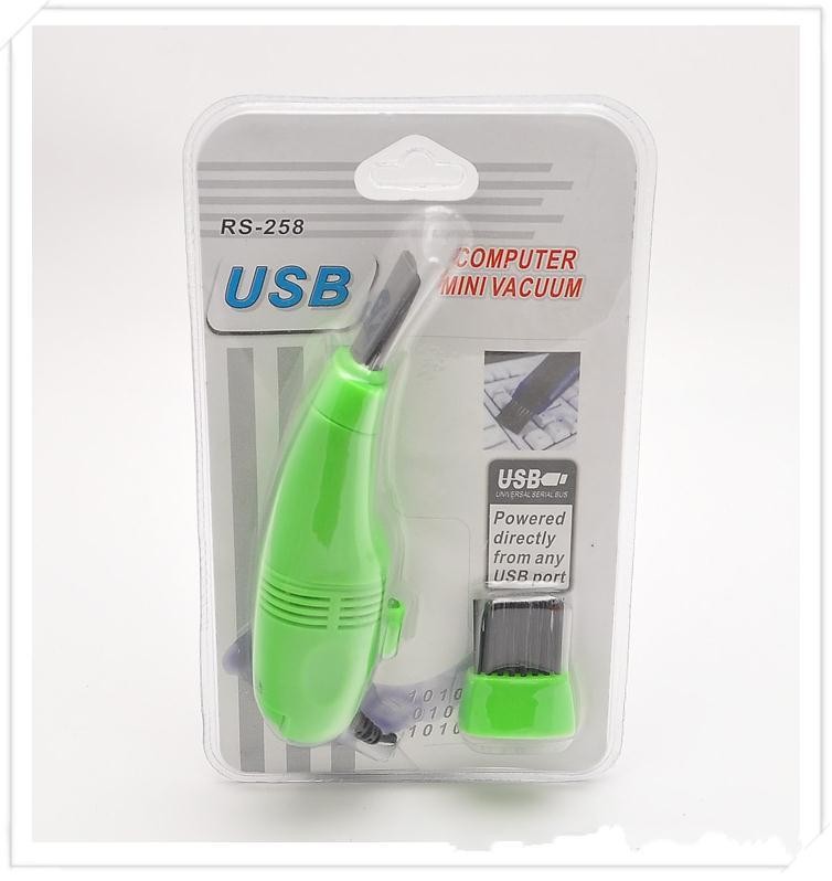 Mini aspirator USB LED inspectie, Verde