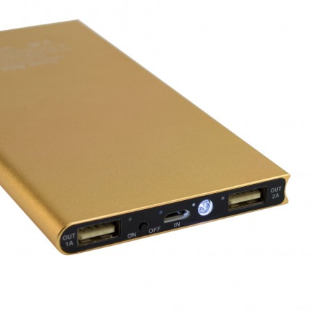 Acumulator extern PowerBank, 20000mAh, USB, ultraslim