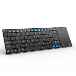 Tastatura Smart TV Rii i12+ multimedia Bluetooth cu touchpad 7 inch