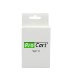 Cartus compatibil pentru Canon CLI-571XL Magenta 11 ml, ProCart, capacitate mare