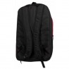 Rucsac Simple Backpack, 15.6 inch, Lenovo, buzunare multiple, negru cu rosu