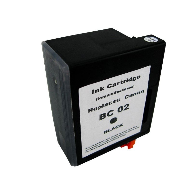 Cartus remanufacturat Canon BC 02 Negru 28ml Cartus remanufacturat Canon BC 02 Negru 28ml