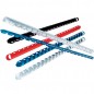 Inelele din plastic pentru indosariere diametru 51 mm, set 50 bucati