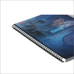 Inele spire metalice diametru 6.4mm pentru indosariere exemplu folosire