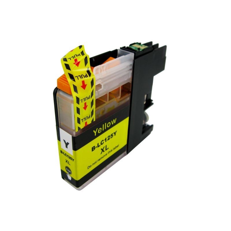 Cartus compatibil LC125XLY XL Yellow pentru imprimante inkjet Brother Cartus compatibil LC125XLY XL Yellow pentru imprimante inkjet Brother