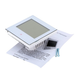 Termostat ambiental, camera si incalzire prin pardoseala, touchscreen, programabil, BHT-1000
