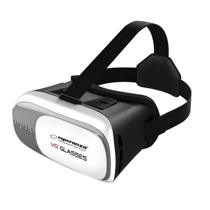 Unsafe Unrelenting Hong Kong Ochelari VR 3D, smartphone 3.5 -6 inch, Android, iOS, Esperanza, negru