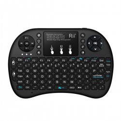 Mini tastatura wireless Smart TV, PC, tableta, PS3, touchpad compatibila Android, Rii i8+