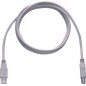 Cablu USB 2.0, tip A-B, pentru imprimanta, 3m, gri Cablu USB 2.0, tip A-B, pentru imprimanta, 3m, gri