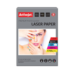 Hartie foto A4 Premium 160 Gr Activejet, Laser