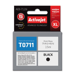 Cartus compatibil pentru Epson T0711 C13T07114011 Black ActiveJet