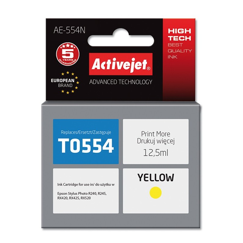 Cartus AC-T0554 yellow compatibil Epson C13T055440