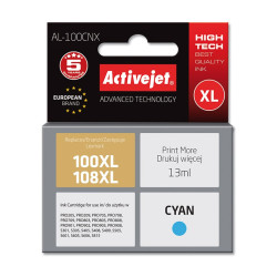 Cartus compatibil AC-100XL AC-108XL pentru 14N1069E Cyan