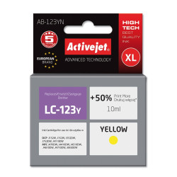 Cartus AC-LC123 yellow compatibil Brother LC-123Y