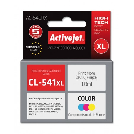 Cartus compatibil Canon CL-541 XL Color Activejet