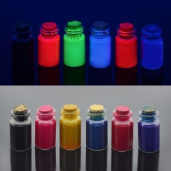 Cerneala fluorescenta vizibila pentru imprimante Epson, set 6 culori
