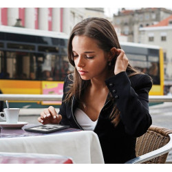 Ebook Kobo Aura reader, ecran 6 inch Carta E Ink touch, Negru