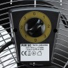 Ventilator de podea, putere 120W, diametru palete 50 cm, argintiu, Home