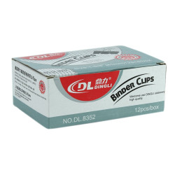 Set 12 Clips-uri metalice pentru documente, Dingli