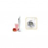 Mixer vertical, 250 W, maner ergonomic, brat detasabil, alb, Home