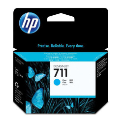 Cartus original cerneala HP 711 CZ130A, Cyan, 29 ml