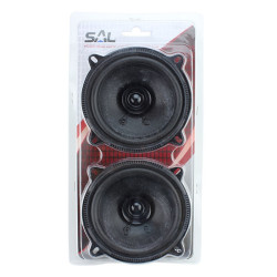 Set 2 difuzoare auto, 100 W, 130 mm, 4 ohmi, con dublu, Sal