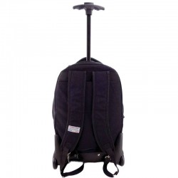 Ghiozdan cu imprimeu ethno, pe roti, Pigna